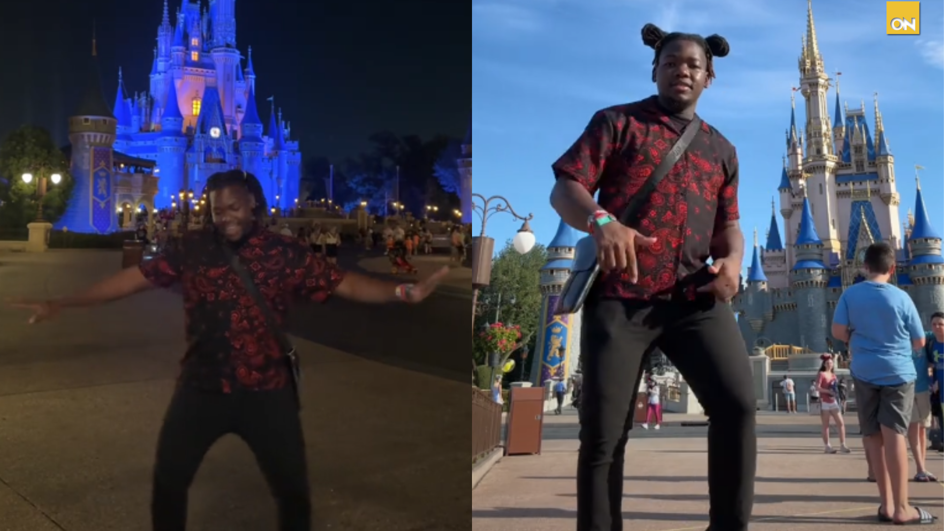 Hondureño se hace viral por bailar punta en disneyland