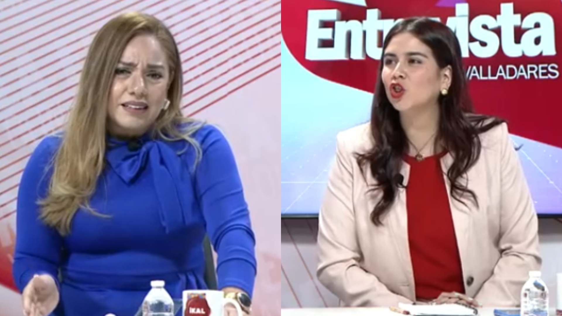 Zavala acusa candidata de Libre de presentar "gráficas infladas"; ella responde que es necesaria la "educación superior"