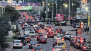 trafico en tegucigalpa en semana santa