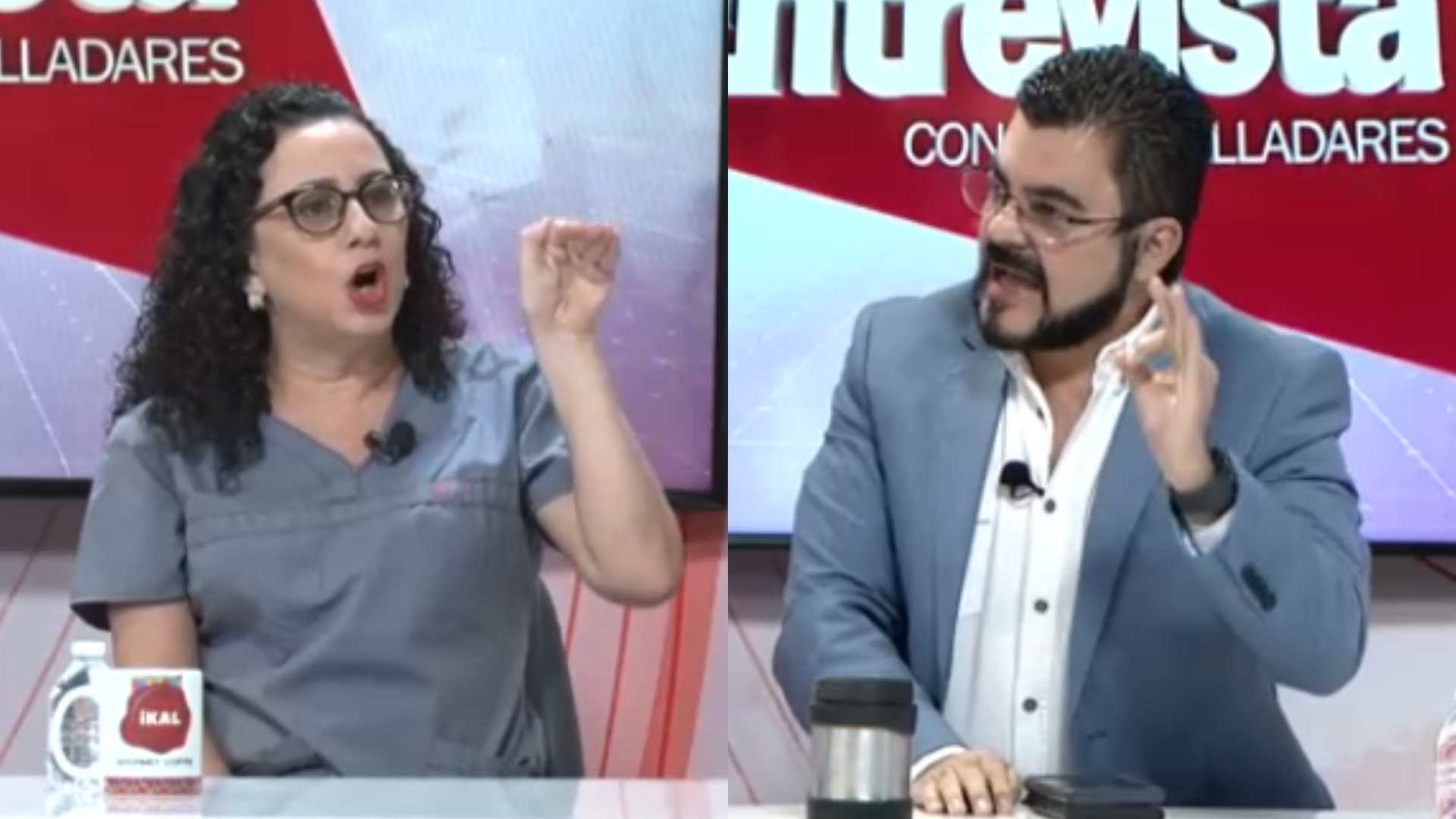 Diputados del Congreso Nacional de Honduras debaten