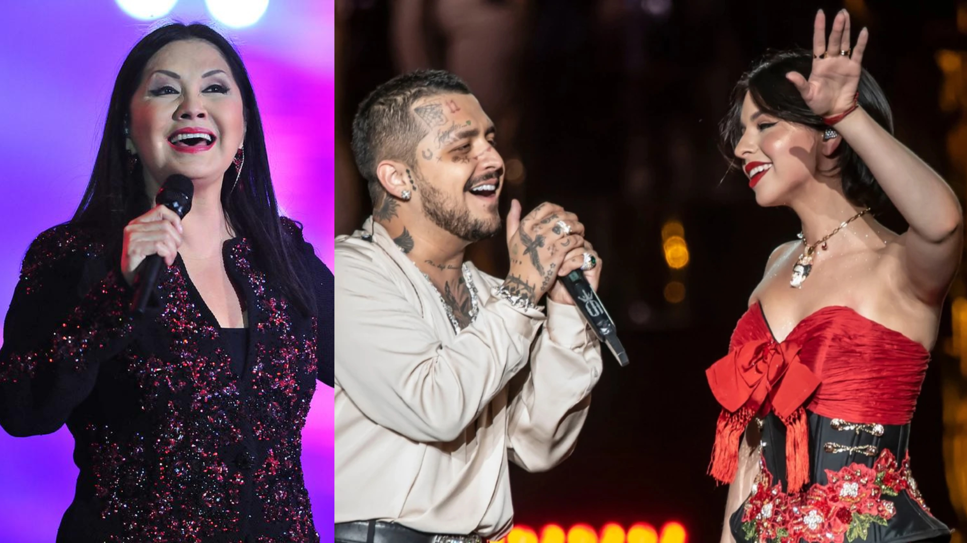 Ana Gabriel Ángela Aguilar Nodal
