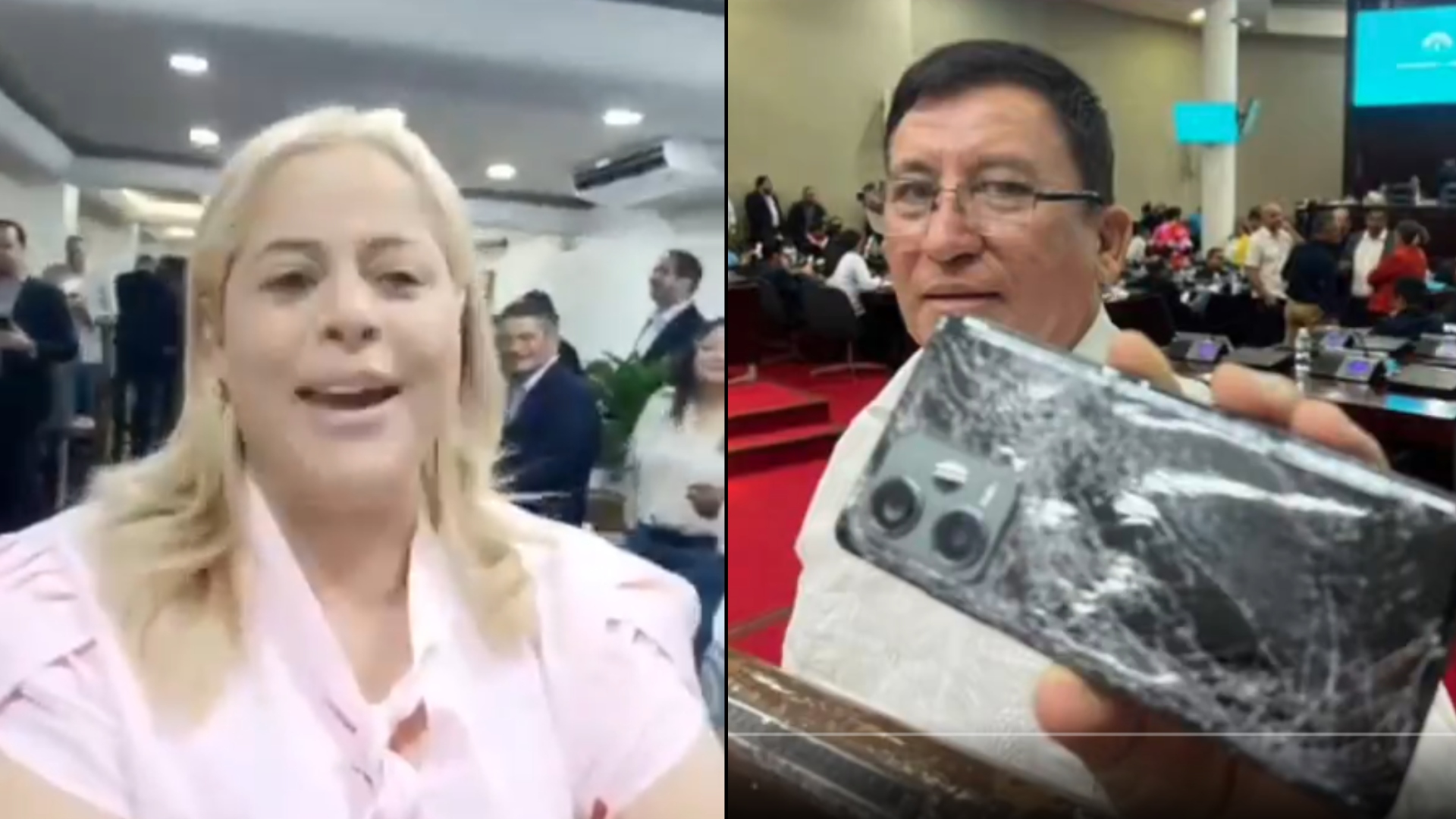 Diputado Bartolo Fuentes niega agresión contra Kathia Crivelli y presenta video como prueba