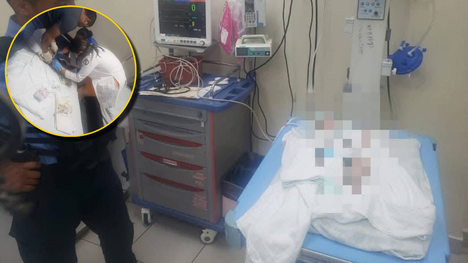 Bebé recién nacido es hallado cubierto de hormigas en potrero de Choloma