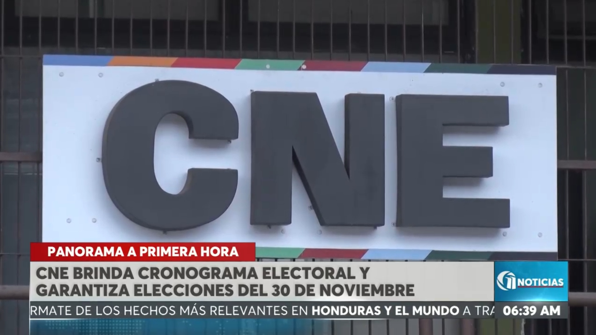 CNE publica cronograma electoral para inscripción de candidatos de cara a elecciones generales