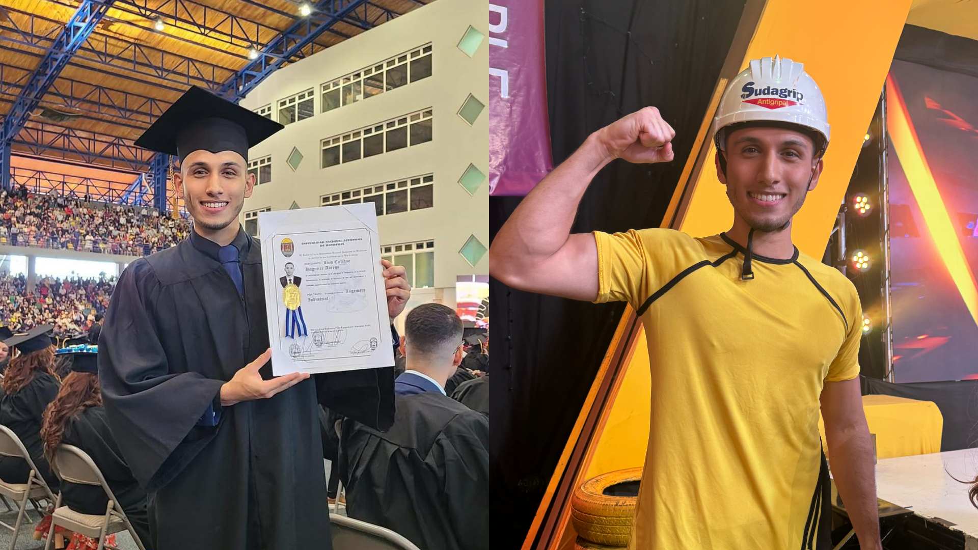 Luis Izaguirre cambia los planos por las pruebas: del mundo de la ingeniería a la adrenalina de Calle 7 Honduras