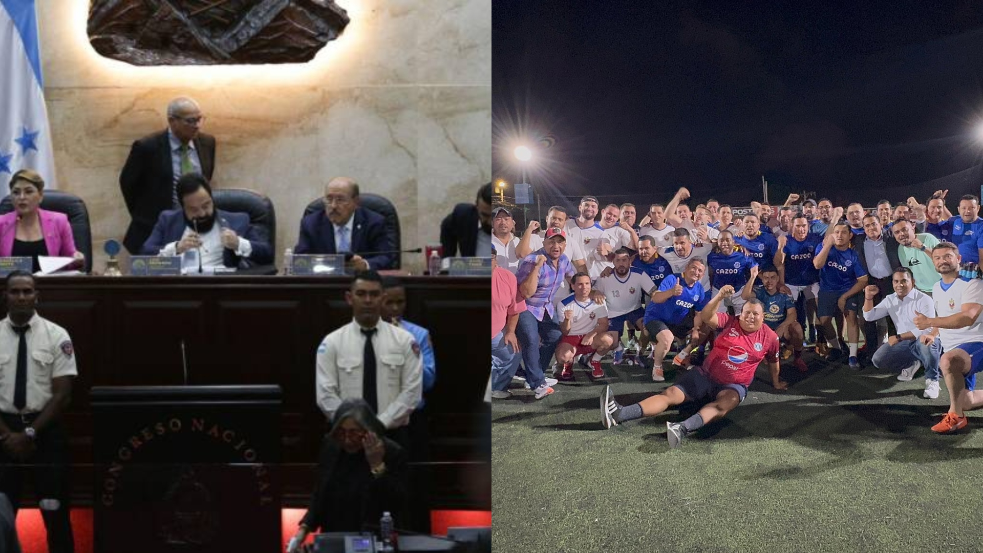 Congreso Nacional sesiona por menos de cinco minutos y termina en “potra” entre diputados