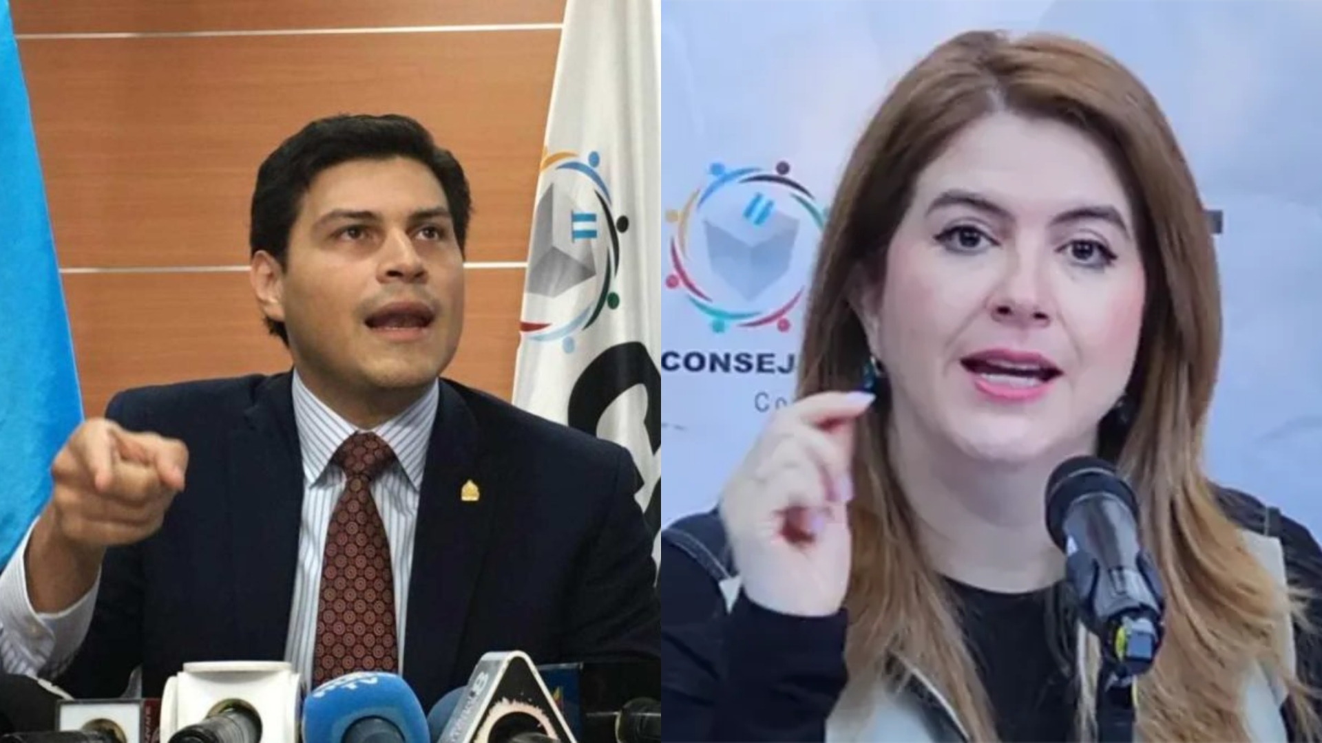 CNE suspende reunión; Cossette López denuncia a Marlon Ochoa por agresión psicológica