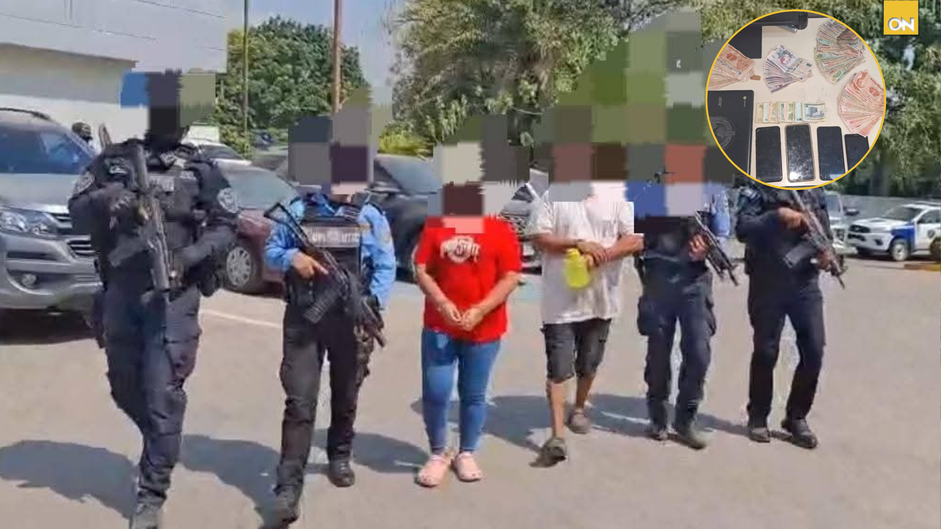DPI CAPTURÓ A UNA PAREJA EN PROGRESO