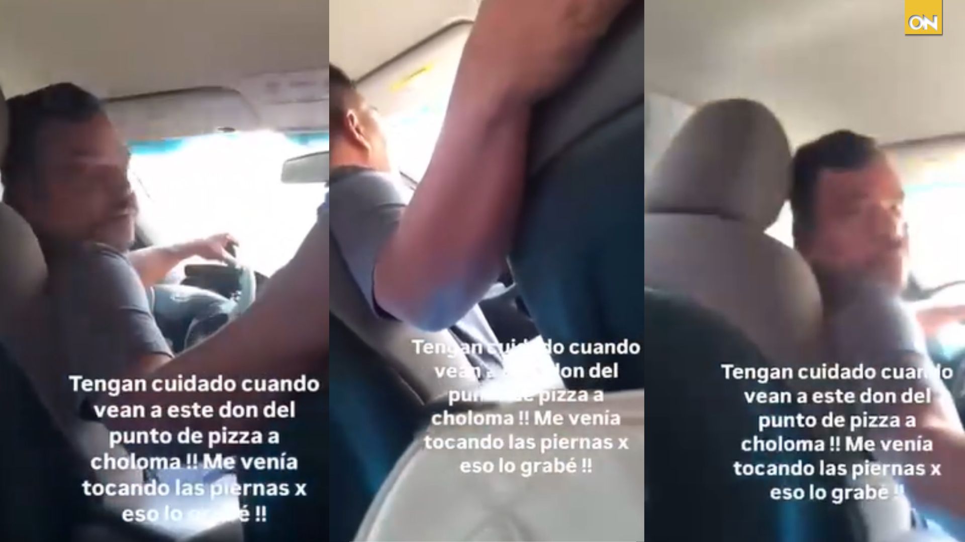 joven denuncia taxista Choloma