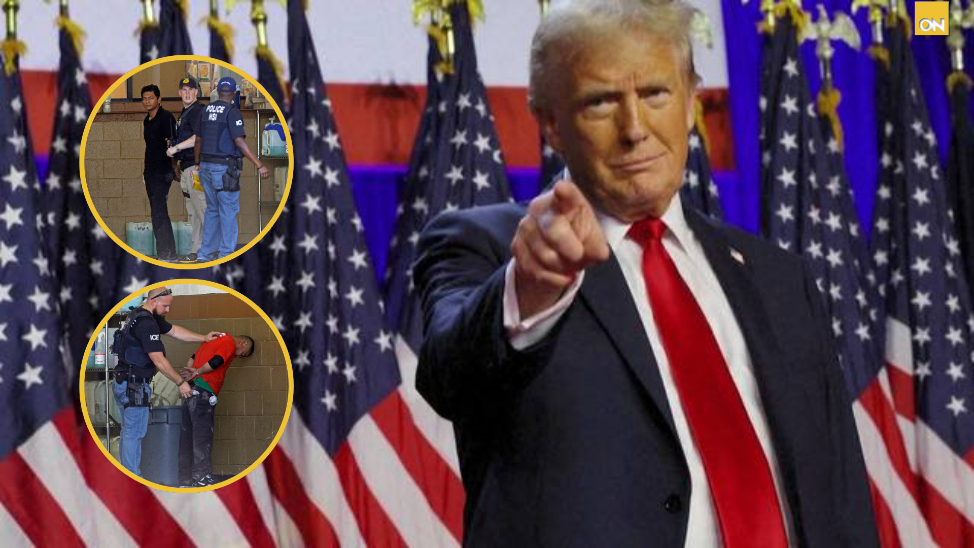 Doanld Trump intensifica redadas migratorias en Estados Unidos