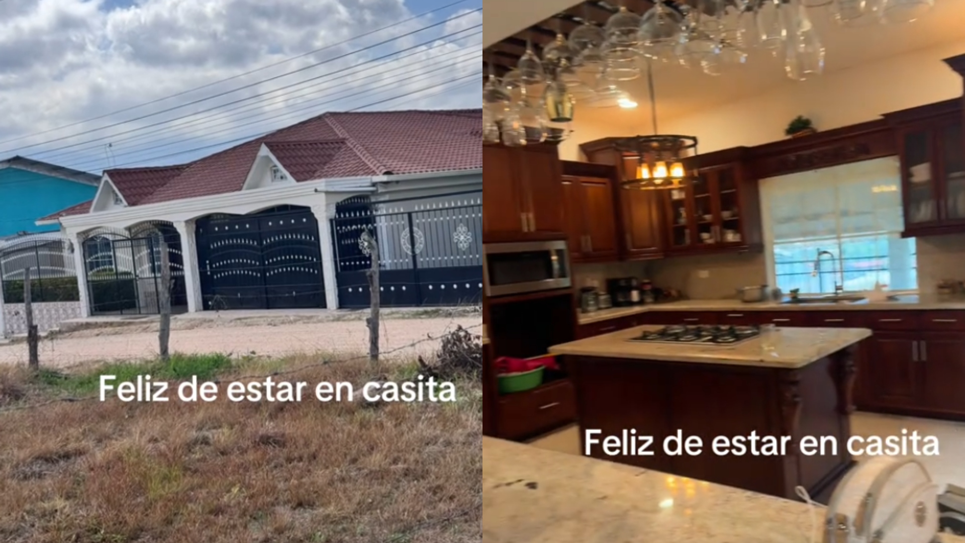 Hondureña muestra lujosa casa tras regresar de Estados Unidos y causa sensación en TikTok