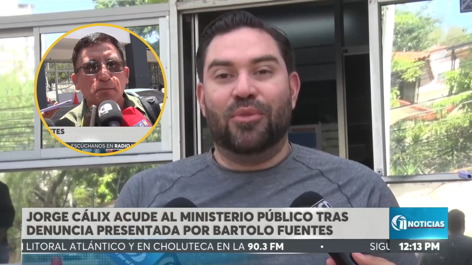 "Si me toca de nuevo lo vuelvo a hacer" | Jorge Cálix se presenta ante el Ministerio Público tras denuncia de Bartolo Fuentes