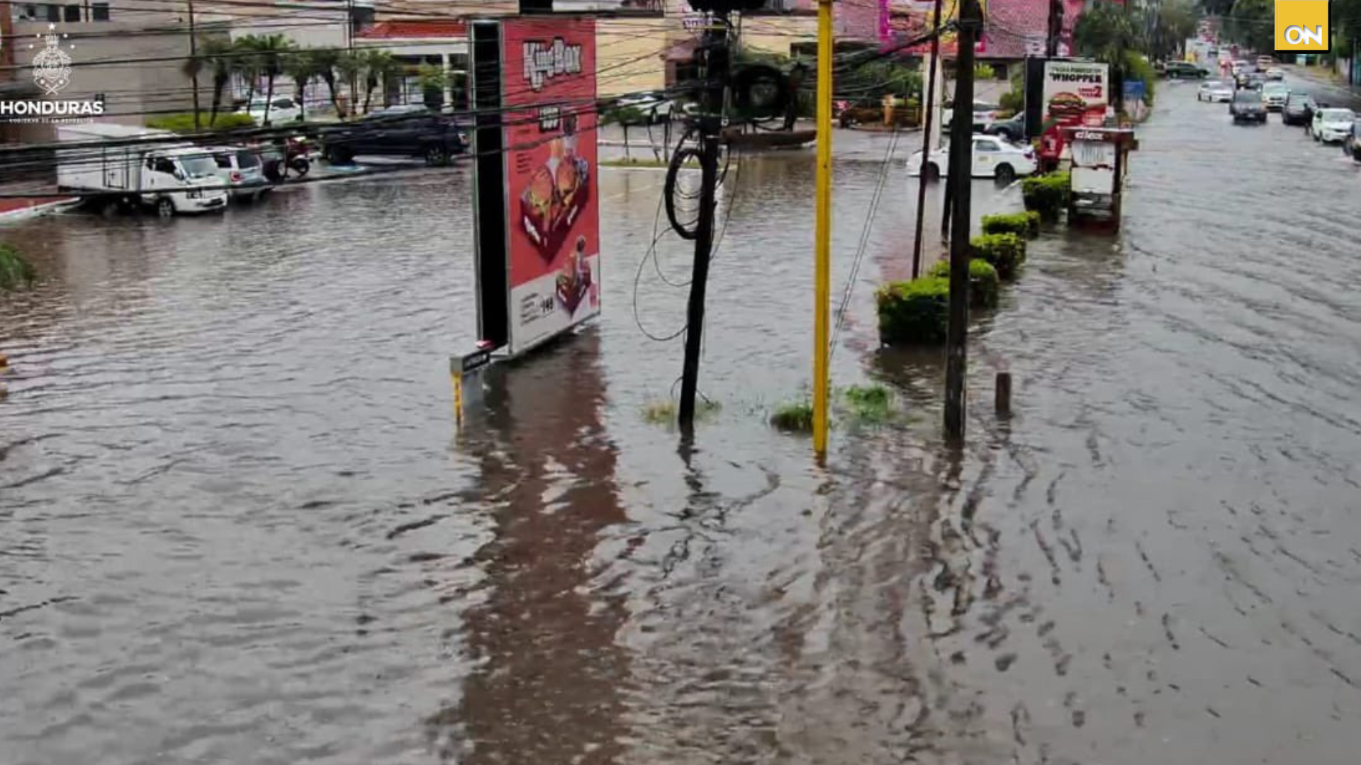 Lluvias inundaciones La Ceiba