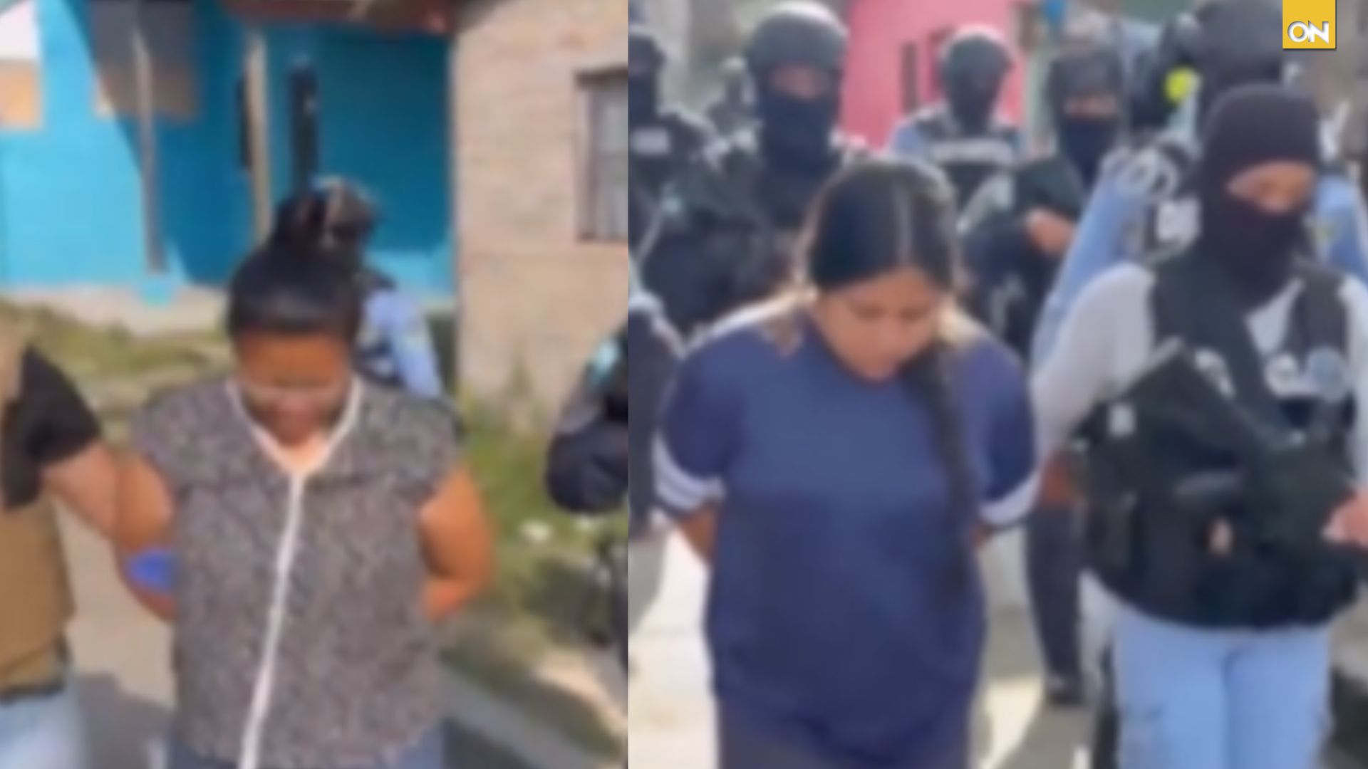 mujeres pandilleras capturadas