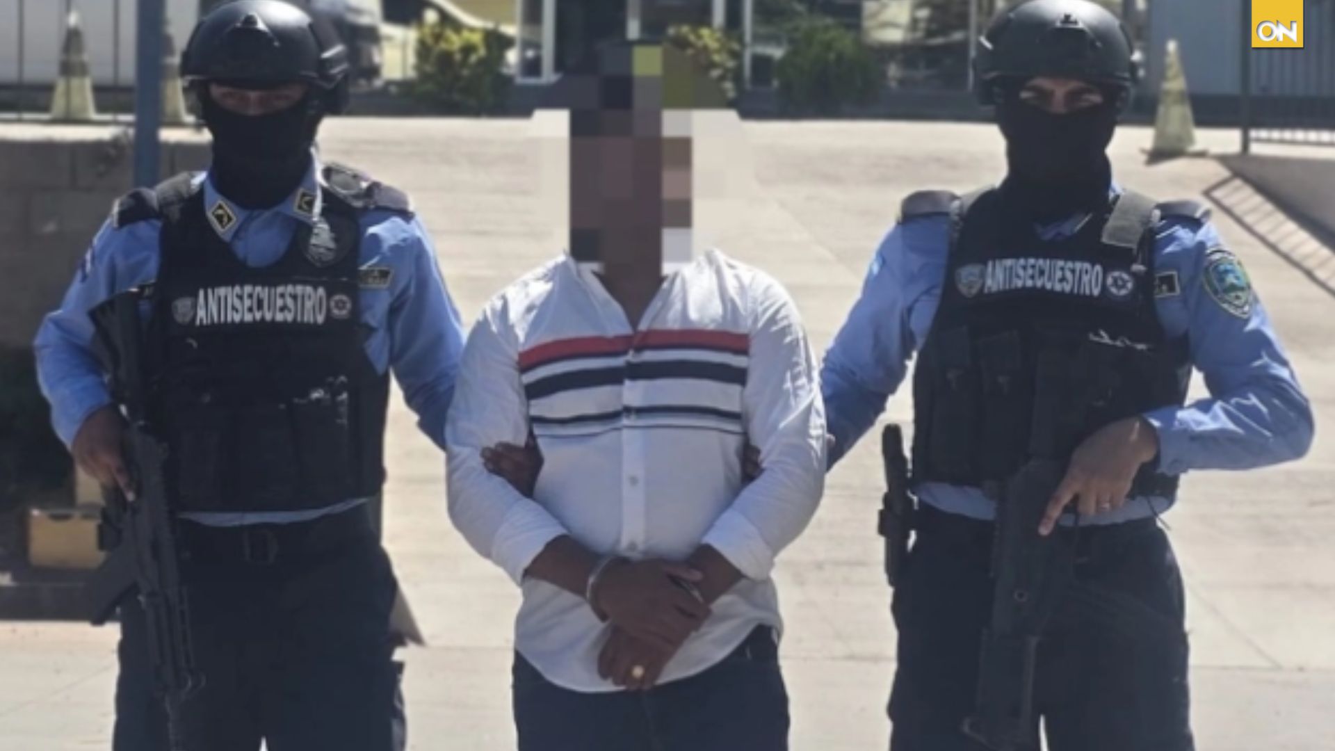 Policía hondureño secuestro