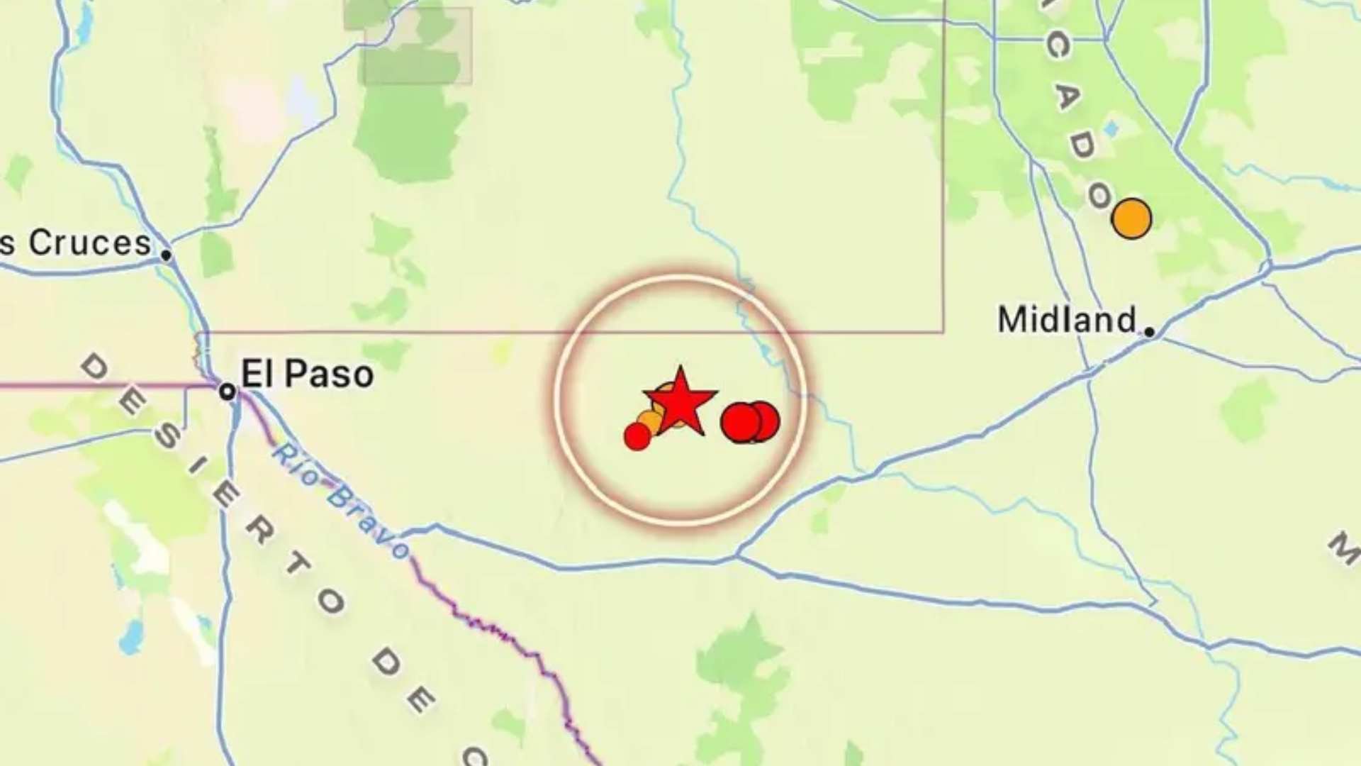 Sismo de magnitud 5.5 sacude Texas y se percibe en el norte de México