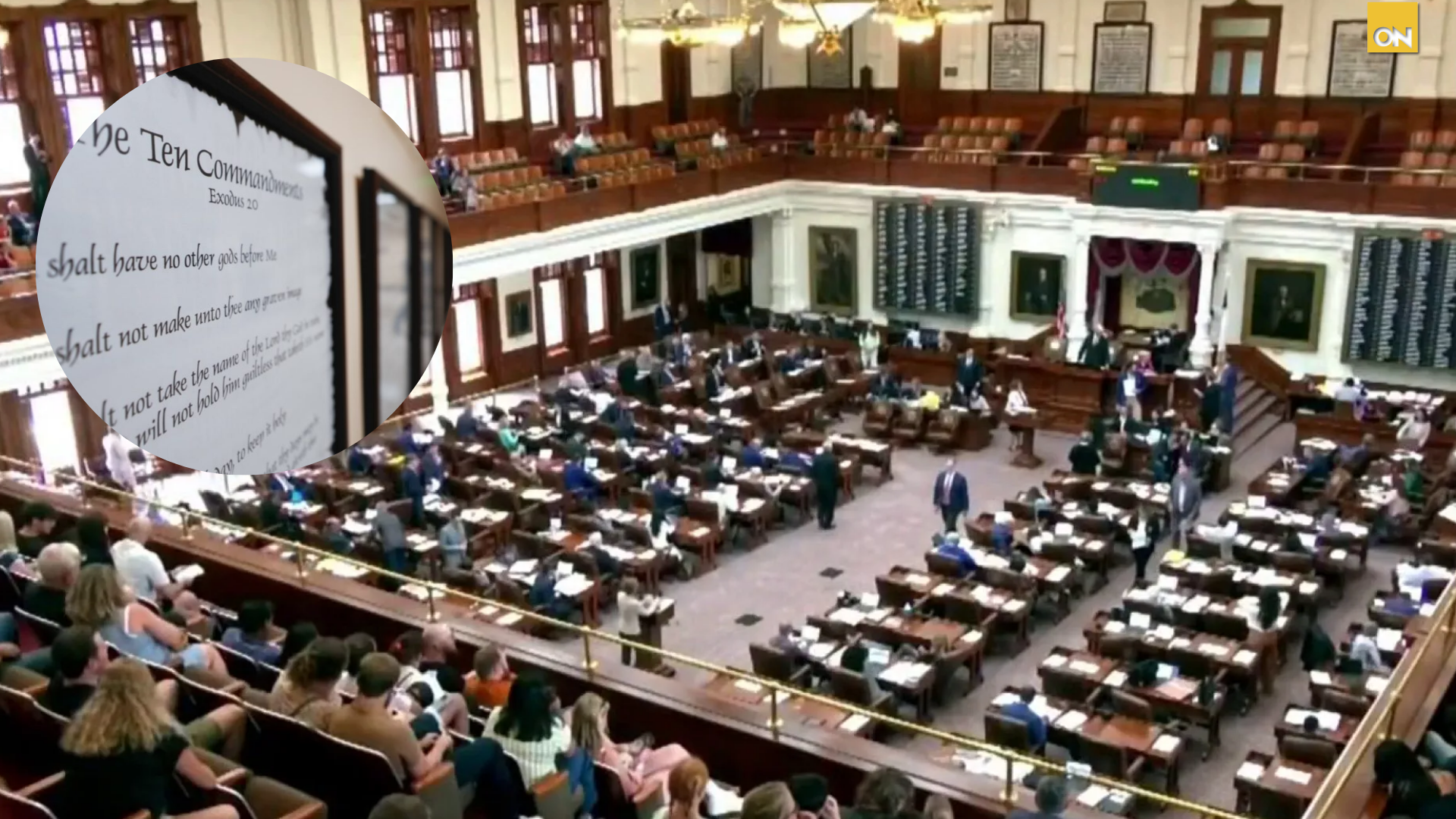 Texas Estados Unidos Mandamientos
