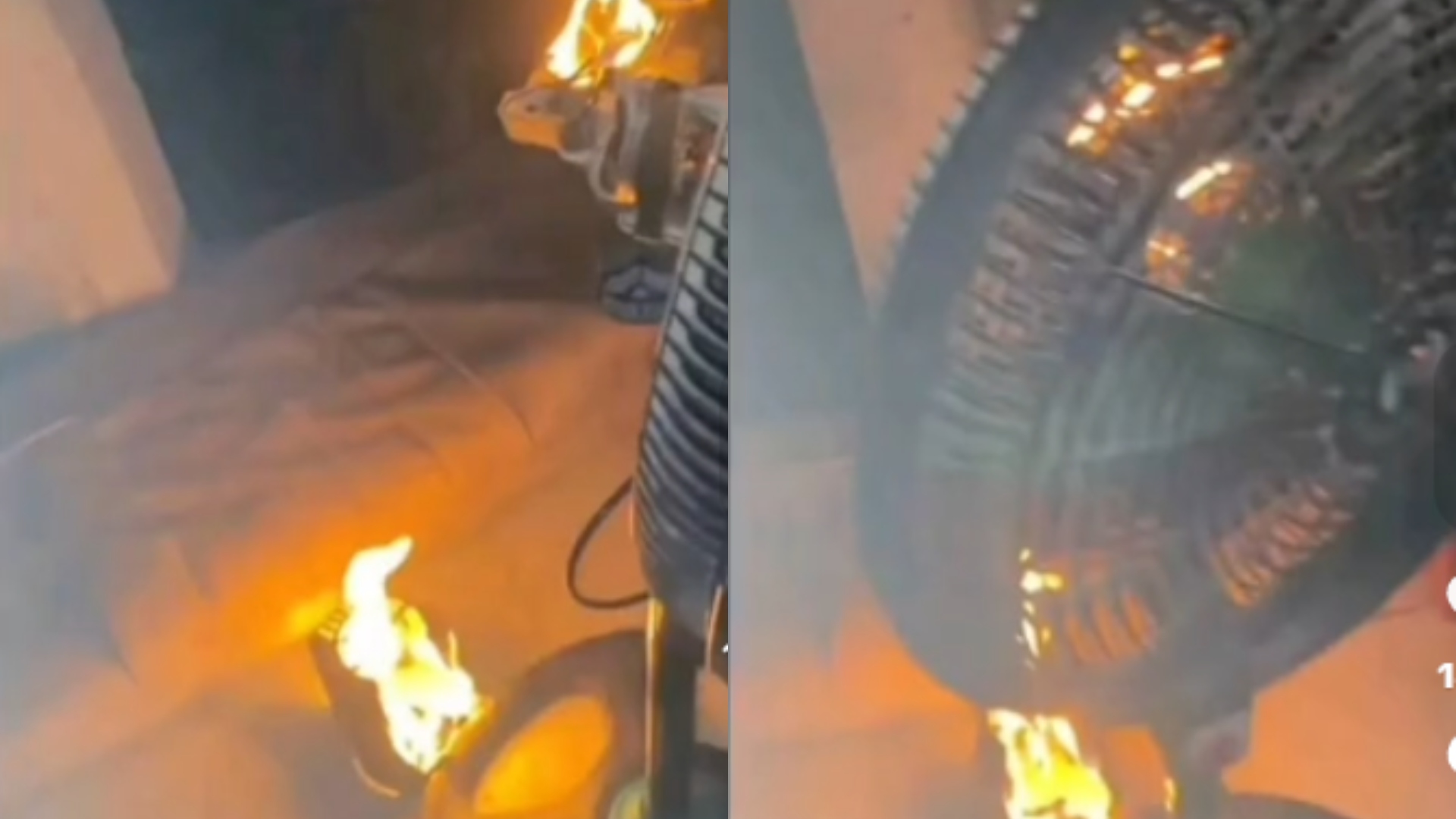 Ventilador se incendia mientras una familia dormía en San Pedro Sula