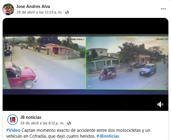 Joven que falleció junto a su pareja en accidente de Santa Bárbara compartió un último mensaje