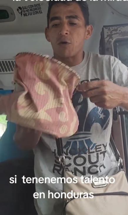 hondureño se viraliza por hacer magia en un rapidito de la capital