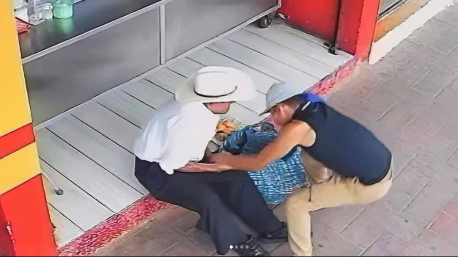 Hondureño es capturado en Guatemala tras ser grabado robando dinero a un anciano