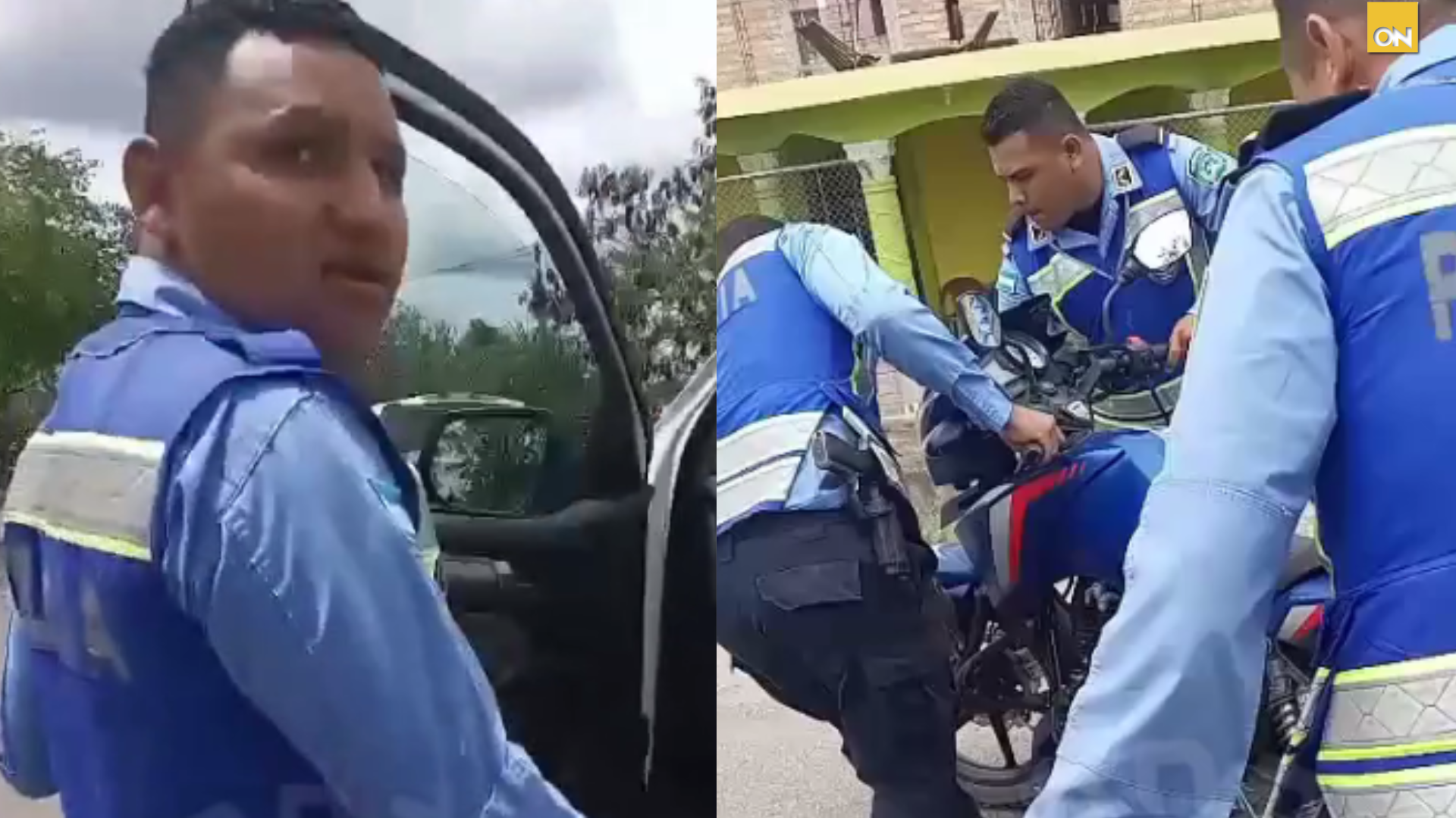 Hondureño denuncia agresión d un policía en Talanga