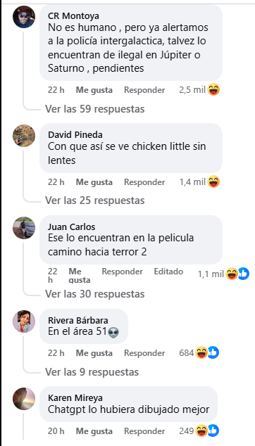 El retrato hablado publicado por la Policía Nacional genera reacciones en redes sociales