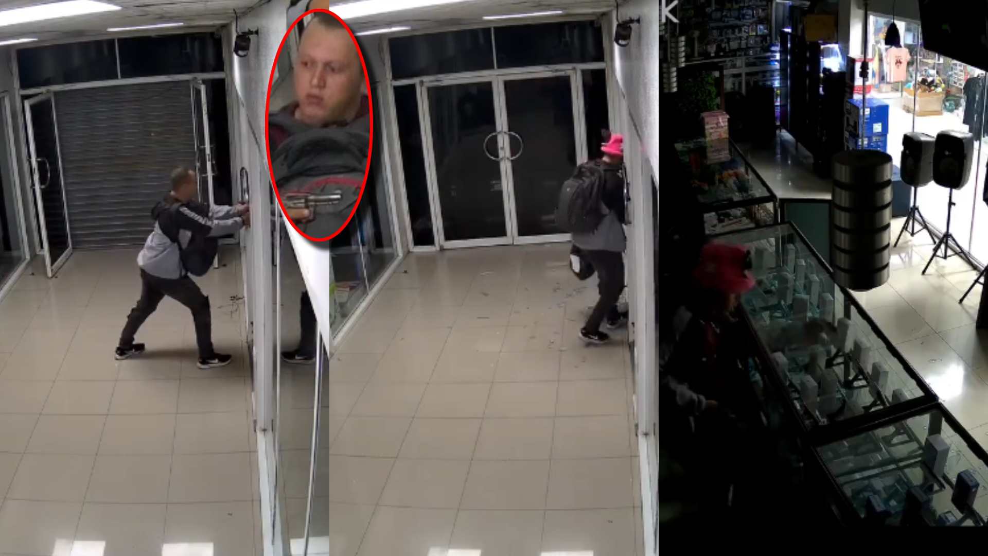 Ofrecen recompensa por ladrón que “se llevó” todo en tienda de Santa Bárbara