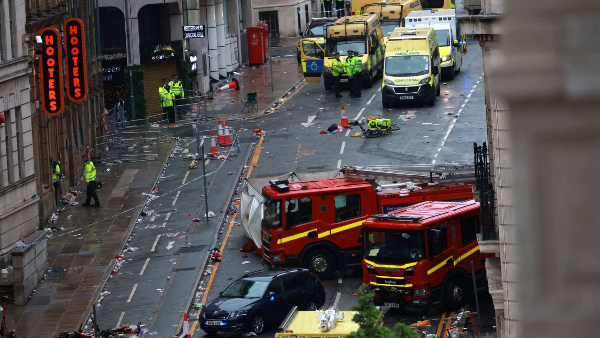 Caos en Liverpool: Un detenido tras atropellamiento masivo en plena celebración de la Premier League