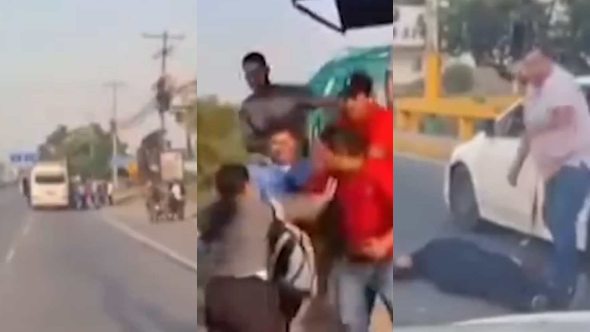Mujer cae de bus en supuesto intento de asalto en San Pedro Sula