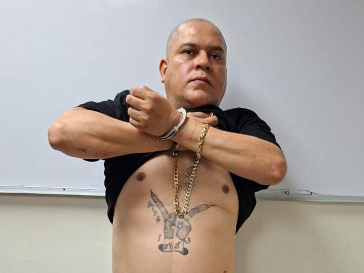 Álvaro Osiris Acosta Bustillo, presunto cabecilla de la estructura criminal Mara Salvatrucha