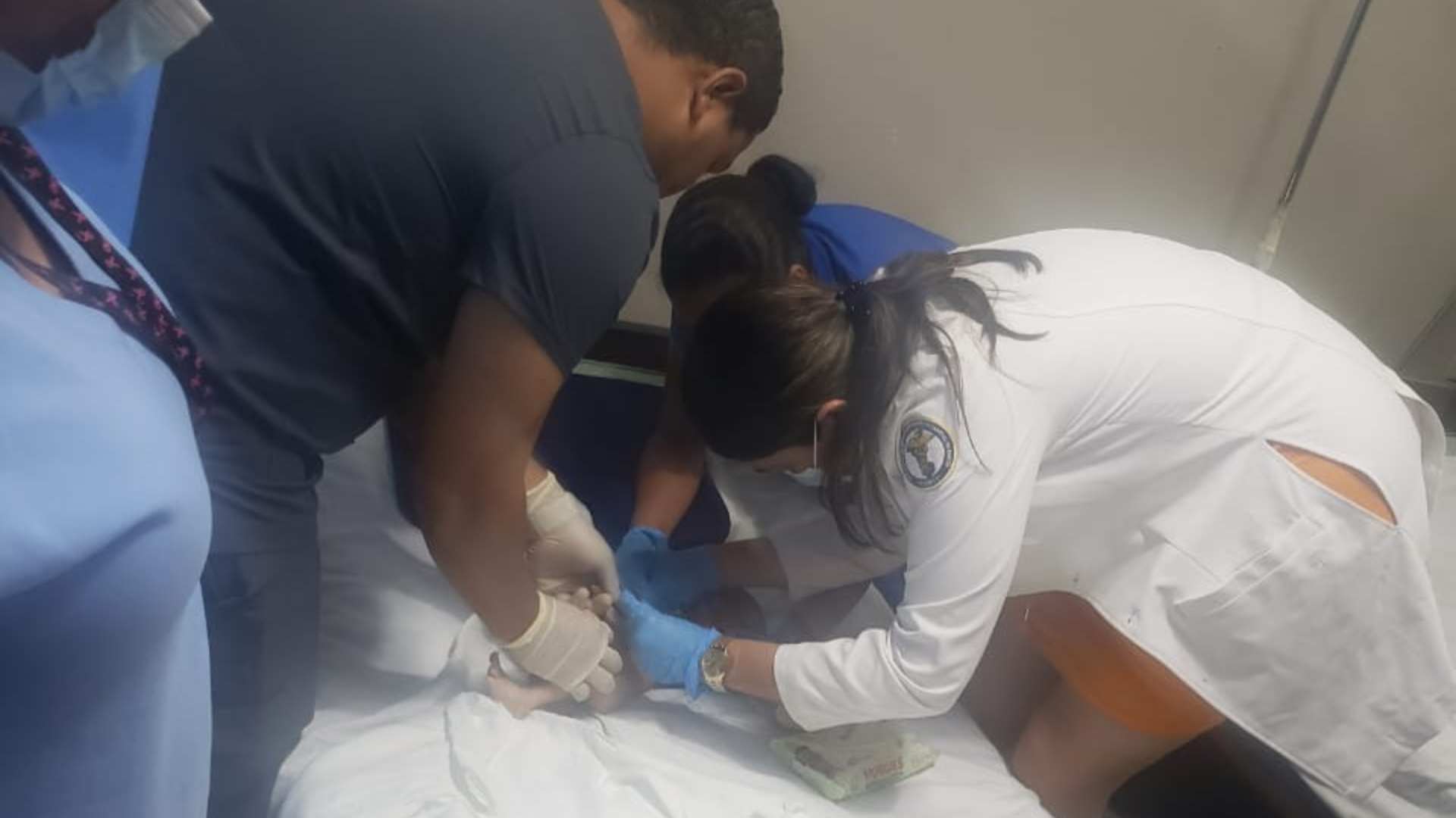 Rescatan a bebé recién nacido en Choloma