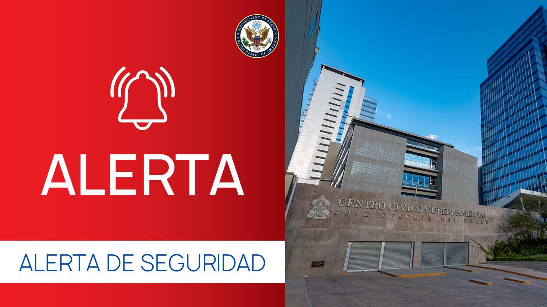 Embajada de EE.UU. en Tegucigalpa emite alerta por amenaza de tiroteo masivo
