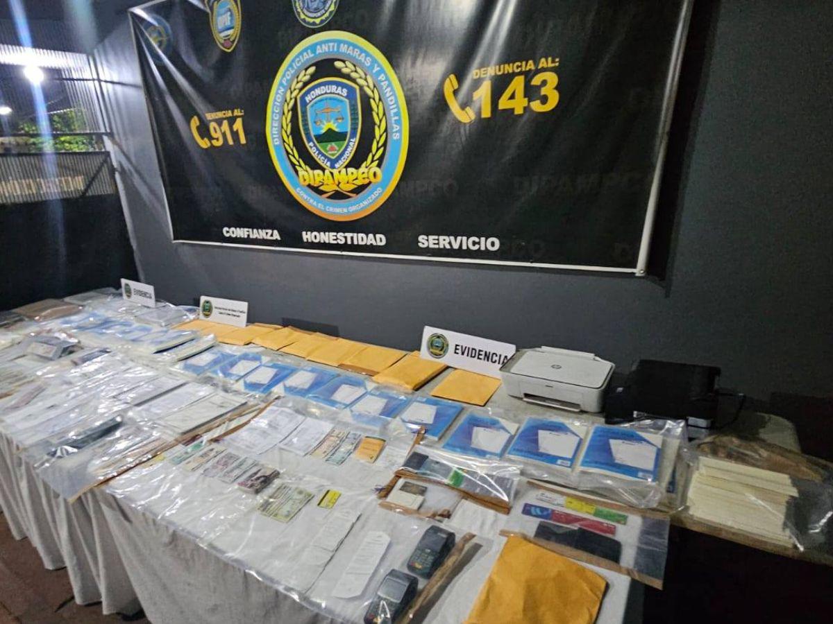 Así fue la detención de cinco personas que falsificaban dinero; Intentaron eliminar las pruebas