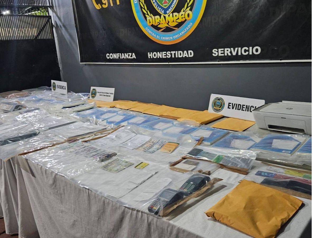 dinero Así fue la detención de cinco personas que falsificaban dinero; Intentaron eliminar las pruebas
