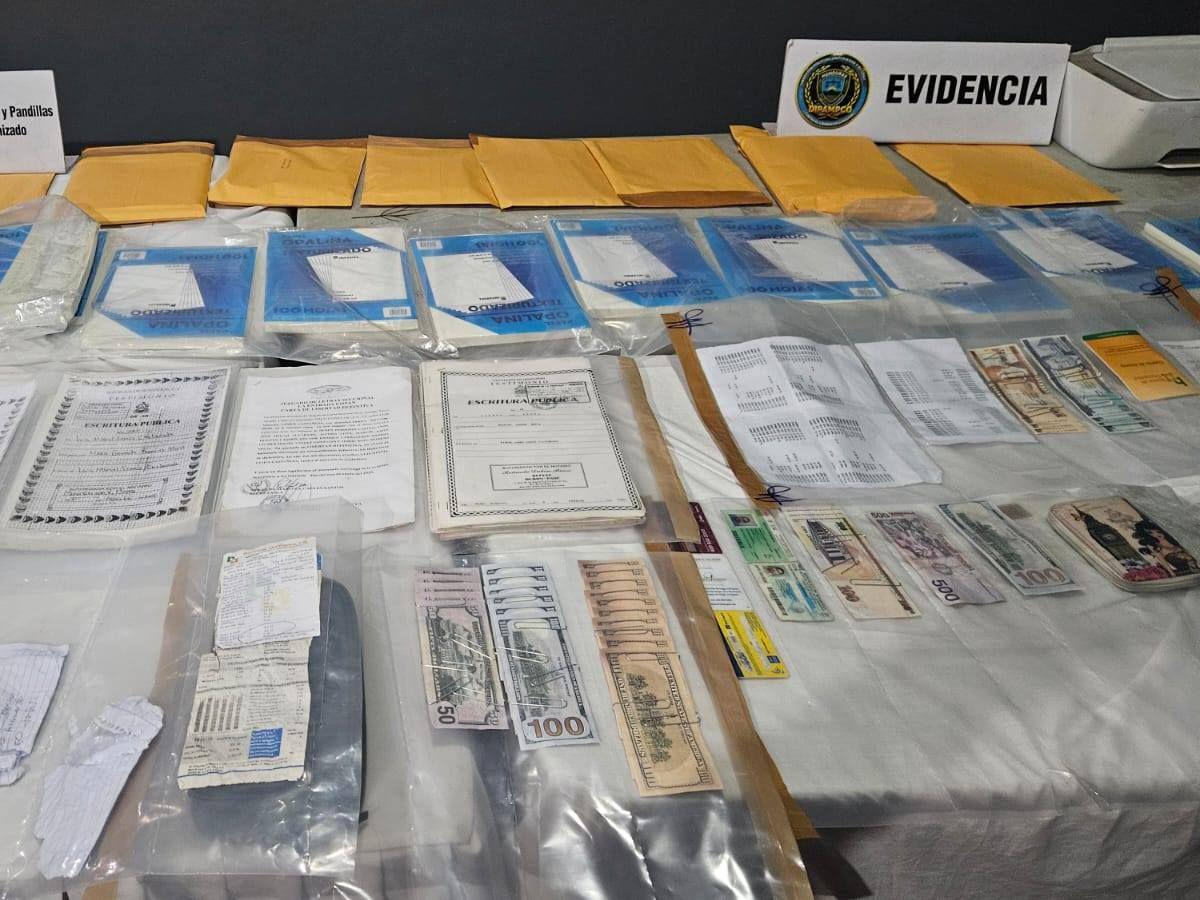 dinero Así fue la detención de cinco personas que falsificaban dinero; Intentaron eliminar las pruebas