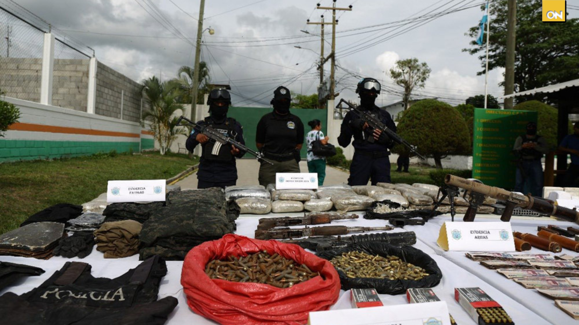 Armas municiones caletas Támara