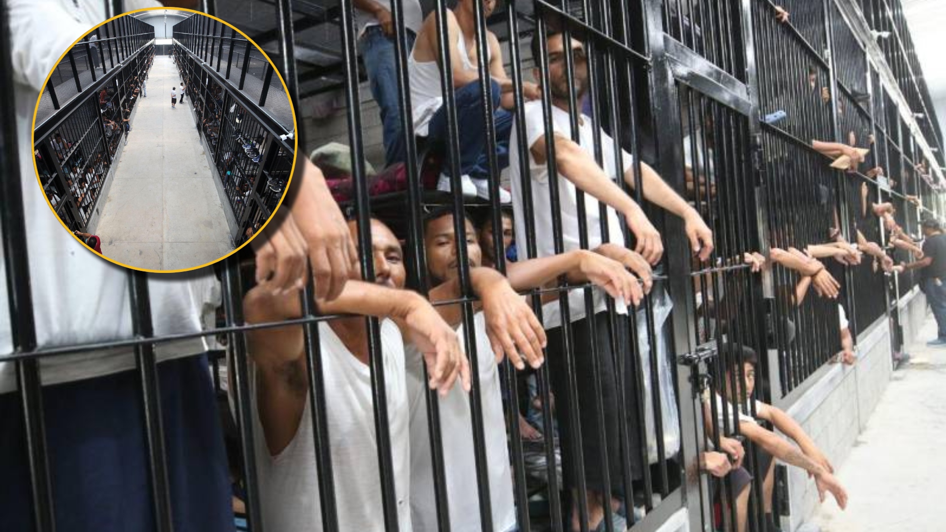Así viven los privados de libertad en el nuevo módulo de Támara similar al CECOT de El Salvador