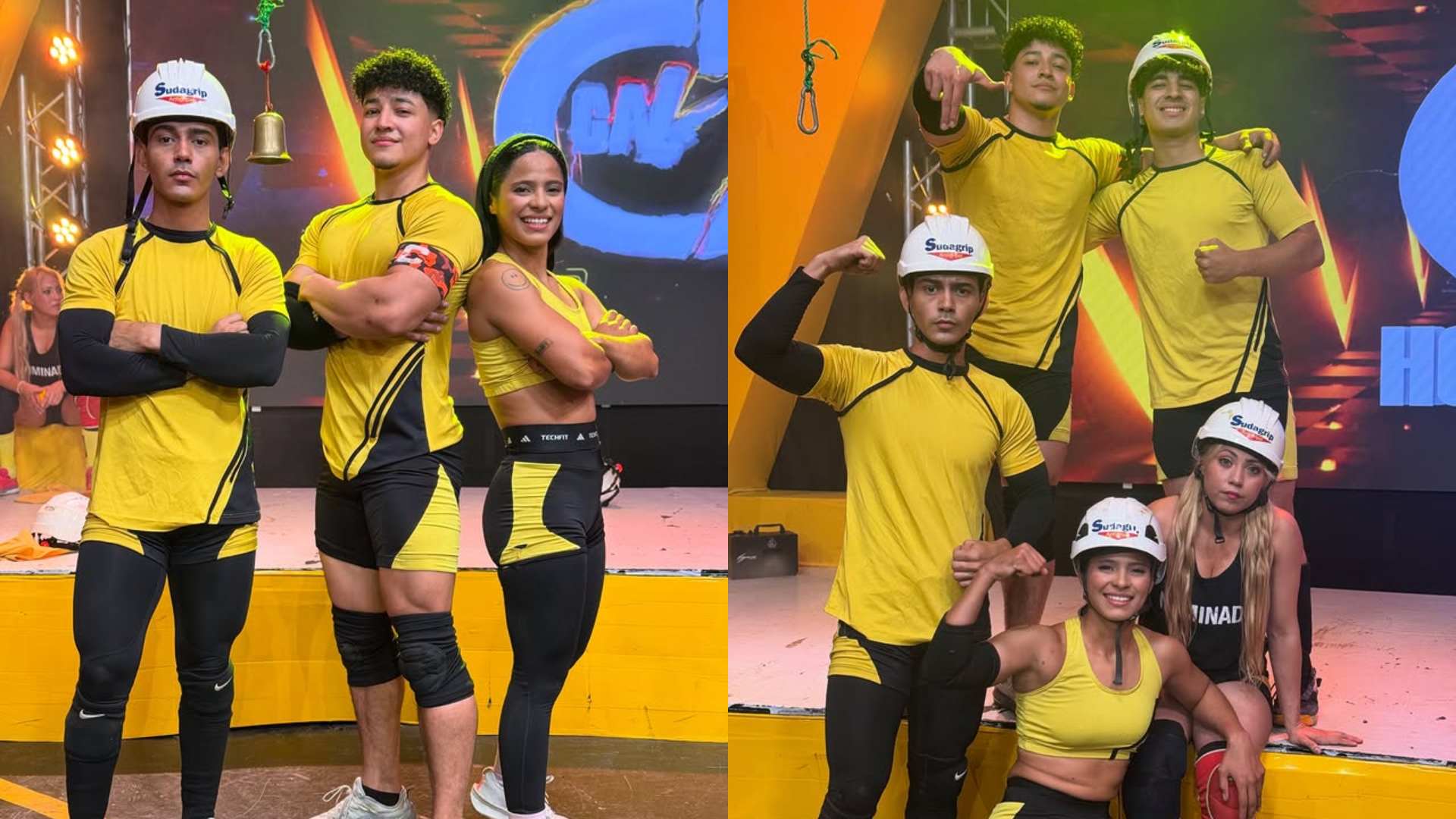 Noche perfecta: el equipo amarillo arrasa con las tres competencias en Calle 7 Honduras