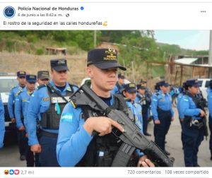 Policía Nacional Honduras