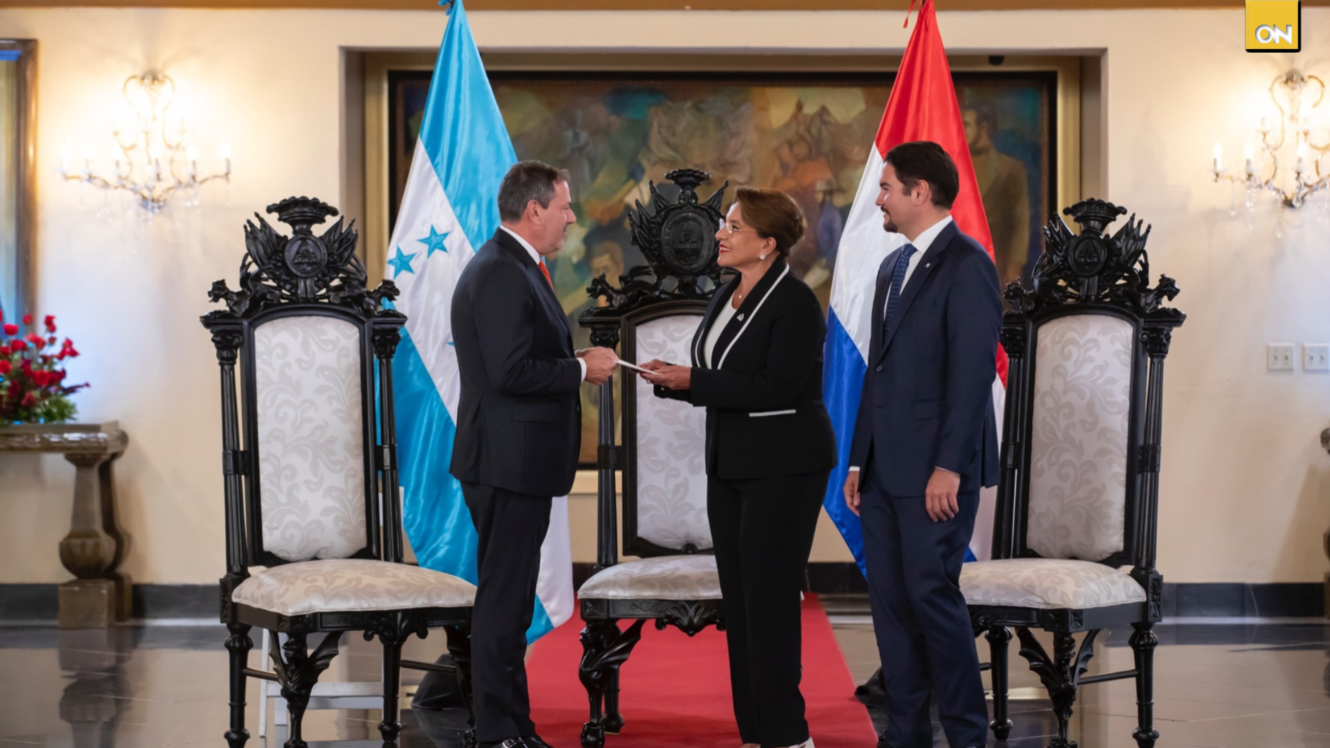 Cartas credenciales nuevos embajadores
