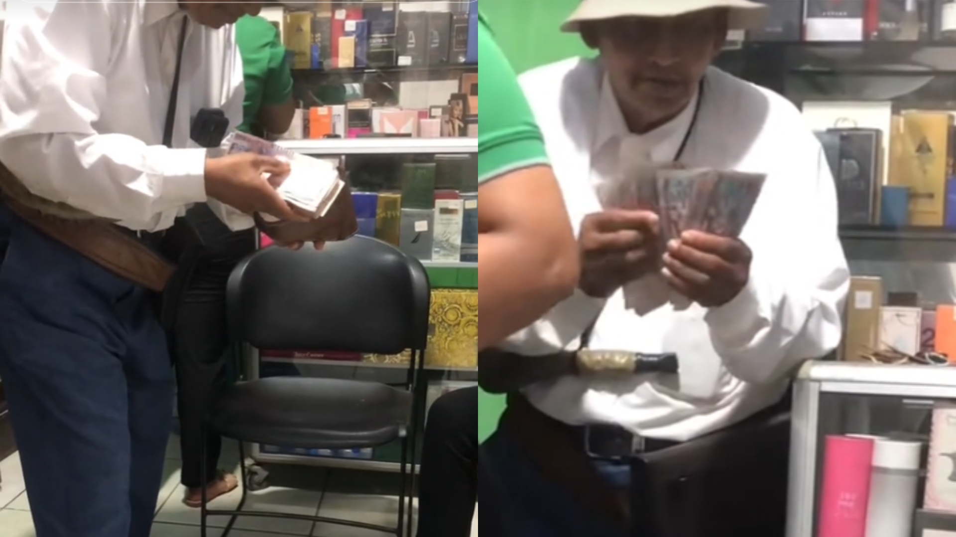 Critican a Santiago Zúniga por mostrar fajos de billetes