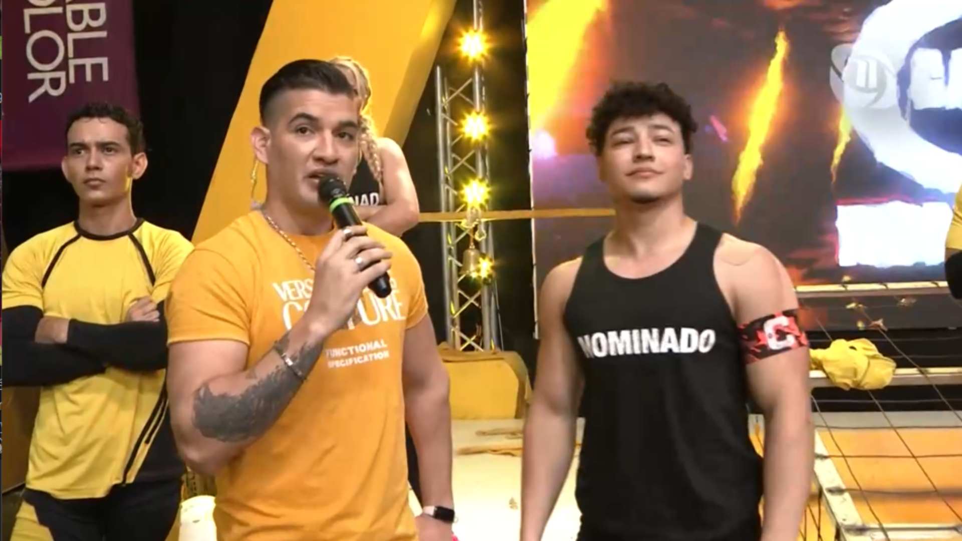 Fernando es el nominado del equipo amarillo tras obtener los menores votos del público