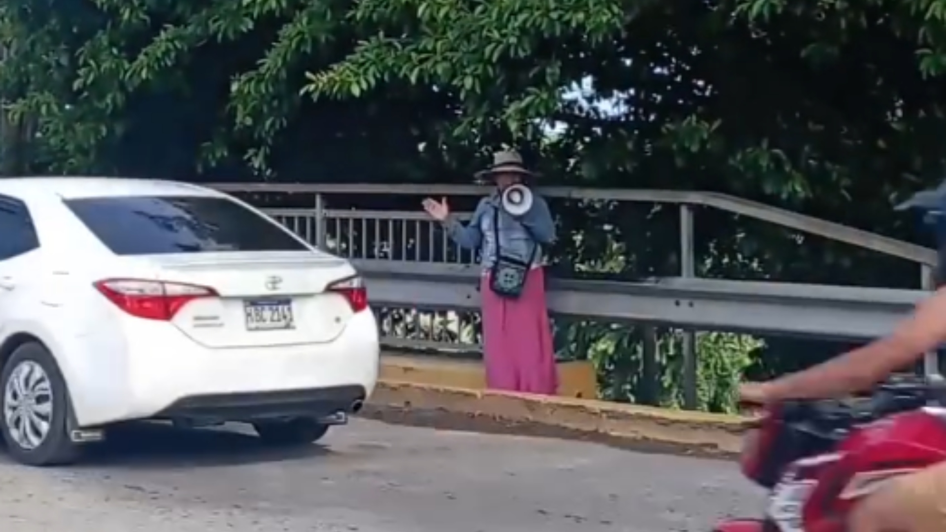 Hondureña advierte la caída de varios puentes en Honduras y causa revuelo en redes
