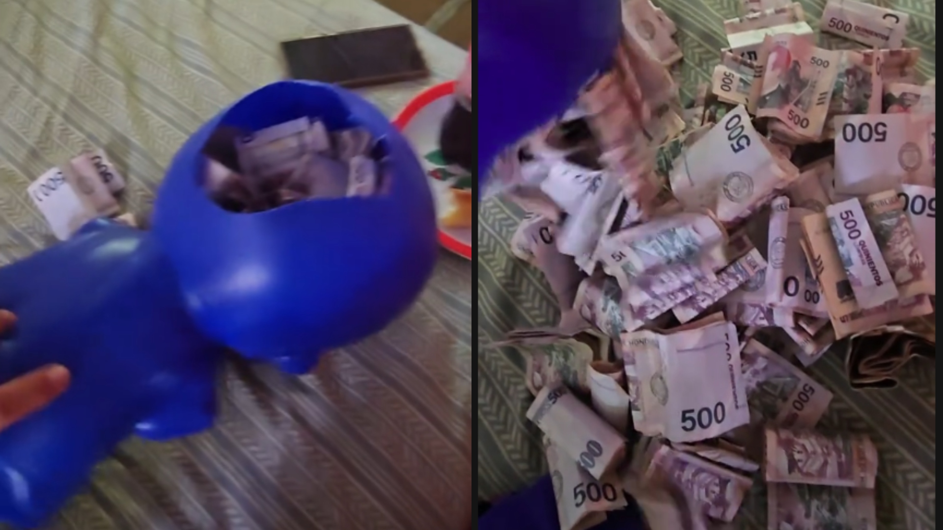 Hondureño sorprende al mostrar su ahorro y se vuelve viral por la cantidad
