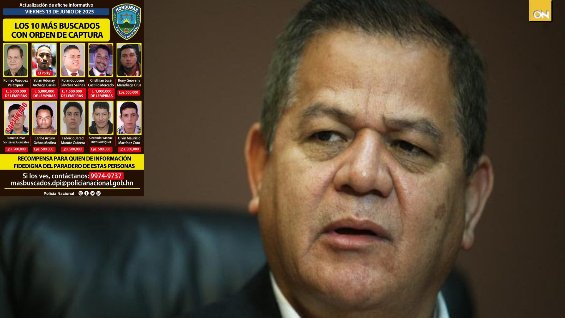 Incrementan recompensa Romeo Vásquez