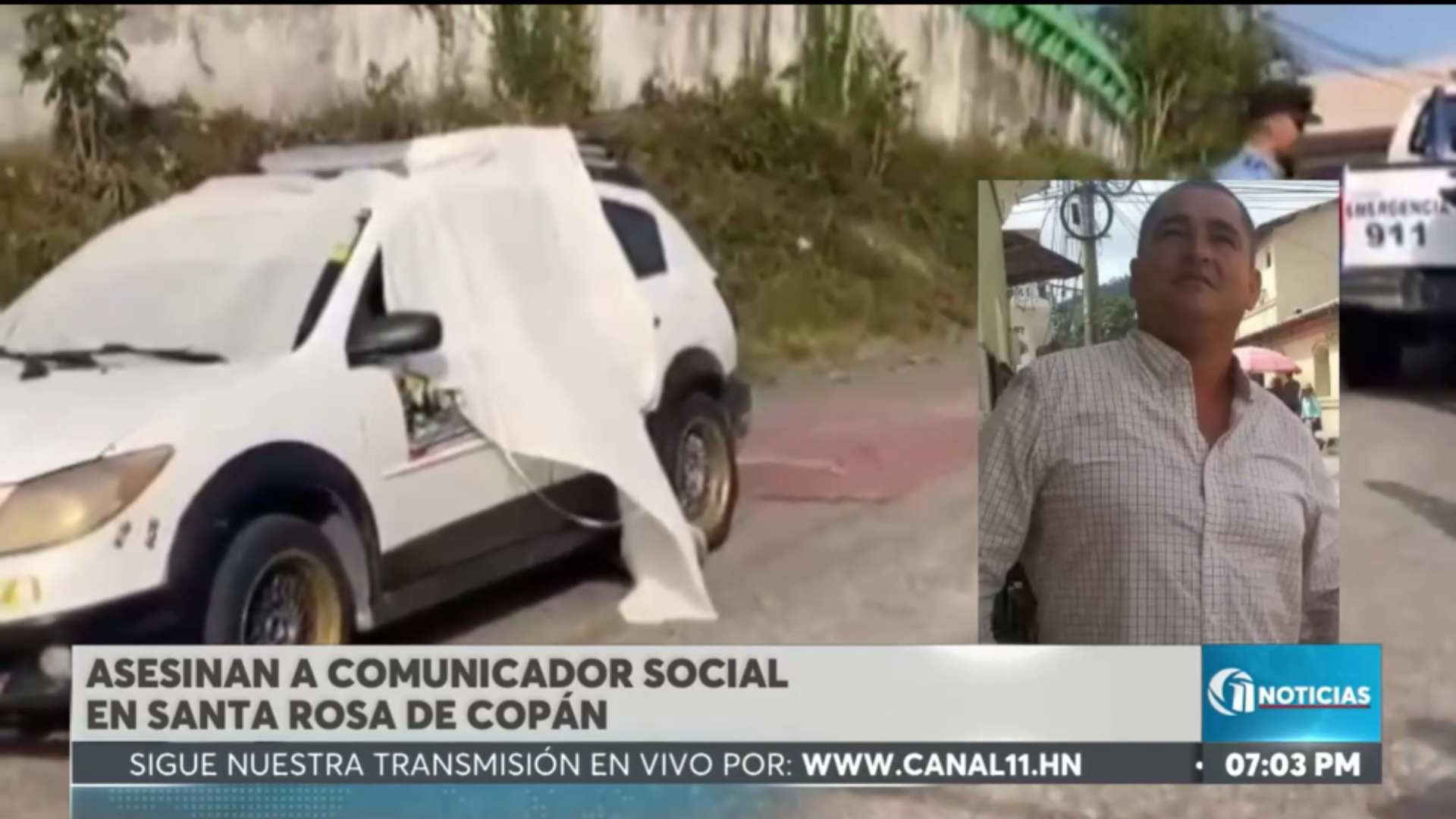 Ultiman al comunicador social Javier Hércules tras meses de amenazas