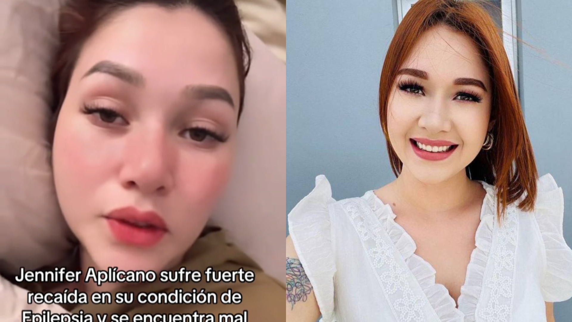Jennifer Aplicano revela recaída de salud por su condición de epilepsia y preocupa a sus seguidores
