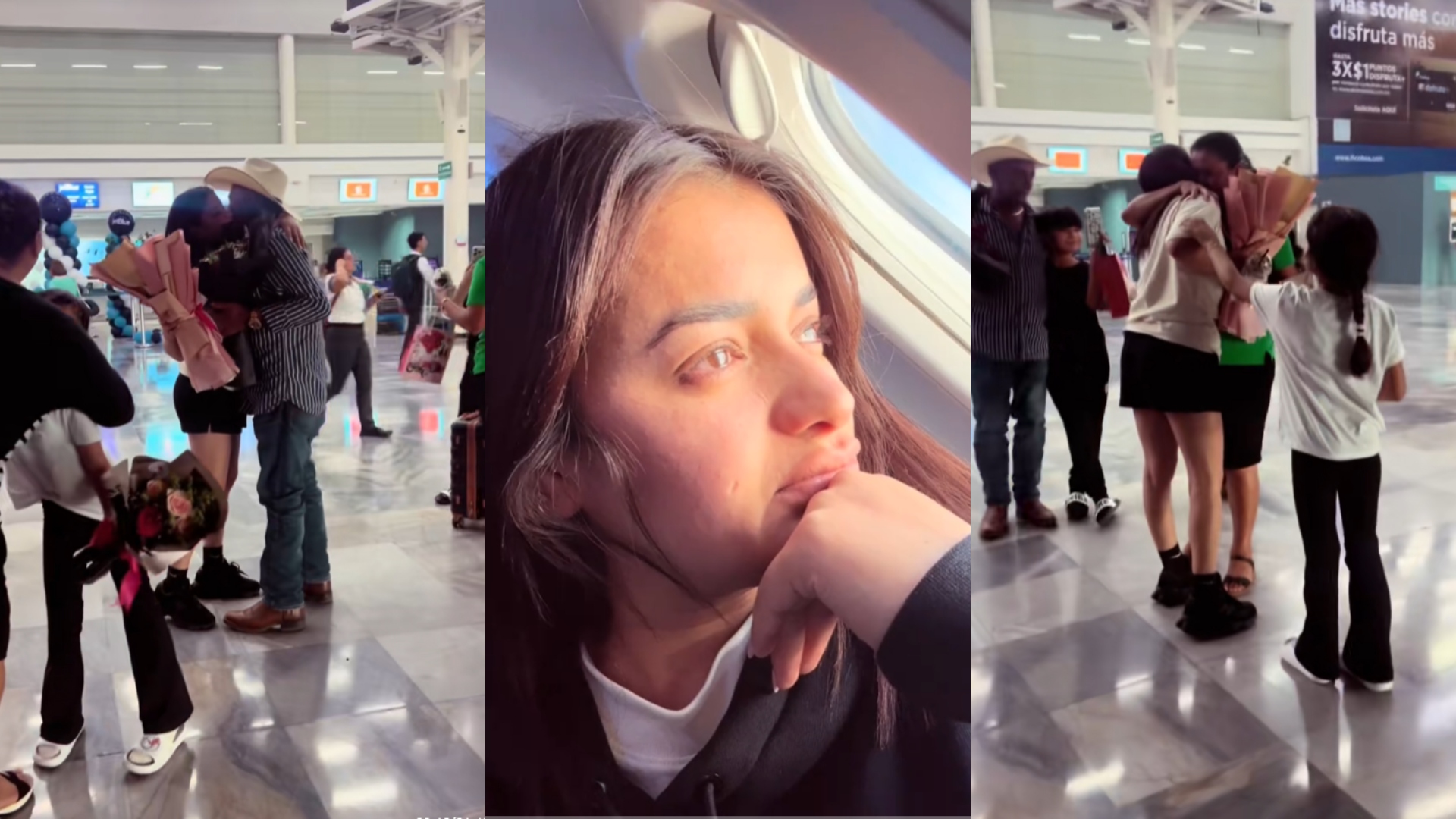“Dios es fiel”: Jenny Claros rompe en llanto al abrazar a sus papás después de tantos años en Estados Unidos