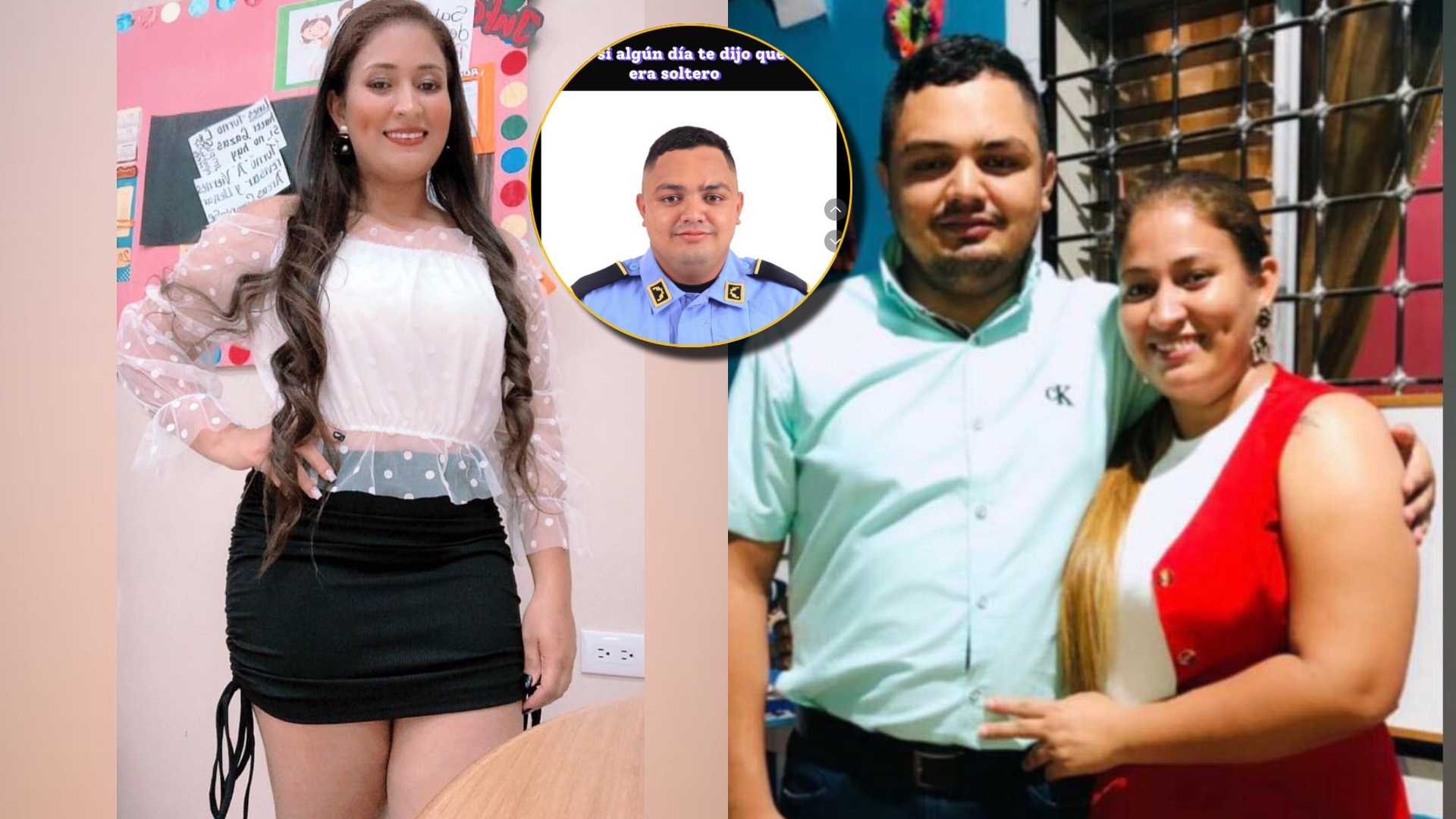La hondureña que exhibió a su esposo policía y descubrió una supuesta infideli